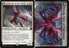 Gisela, the Broken Blade // Brisela, Voice of Nightmares - Foil